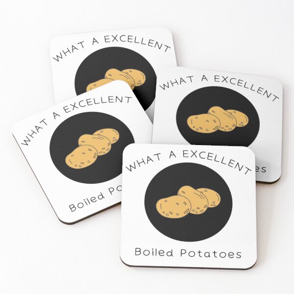 Item preview, What A Excellent Boiled Potatoes designed and sold by Sadhvika.