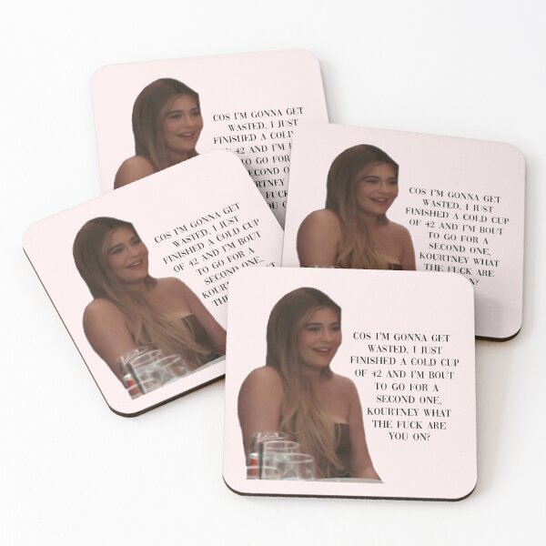 Item preview, cos I’m gonna get wasted I just finished a cold cup of 42 and I’m bout to go for a second one Kourtney what the fuck are you on? designed and sold by pnkrose.