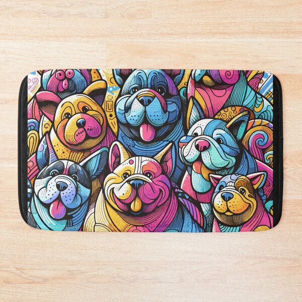 Item preview, The potbellied dogs are happy to see you designed and sold by Gacram.
