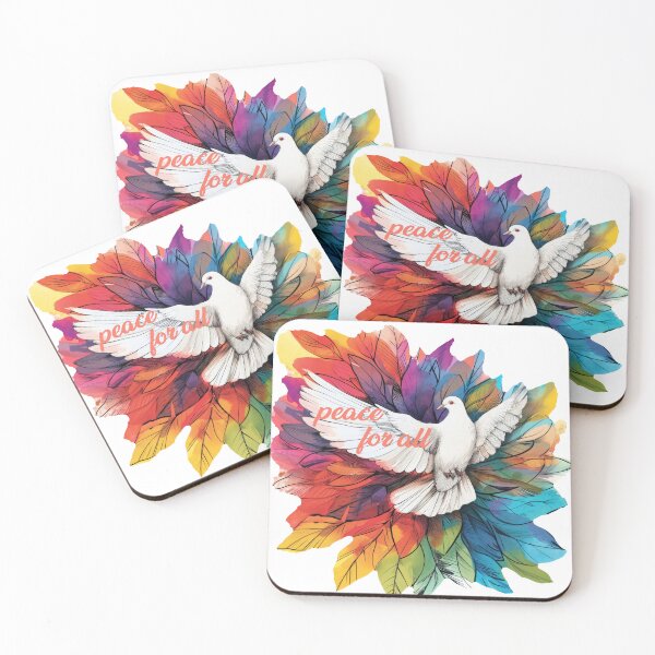 Item preview, Flowers Leaves, Dove - Peace for all designed and sold by FlowersColorful.