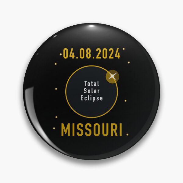 Artikelvorschau, Totale Sonnenfinsternis 2024 Missouri entworfen und verkauft von ZapTeesDesign.