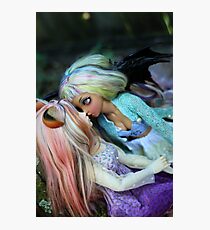 Moth and Flame Photographic Print