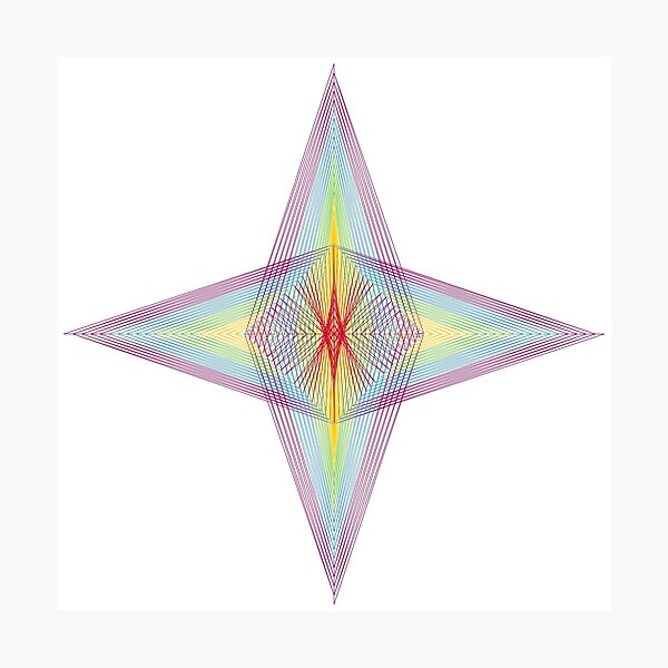 Item preview, Rectangular Pattern 1 Morph D [11722-CROYGBP-WB] designed and sold by LottMultimedia.