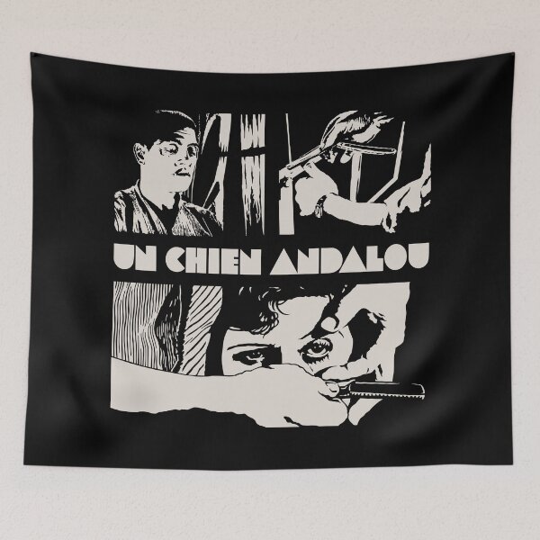 Item preview, Un Chien Andalou (1929) surrealist cinema designed and sold by LapinMagnetik.