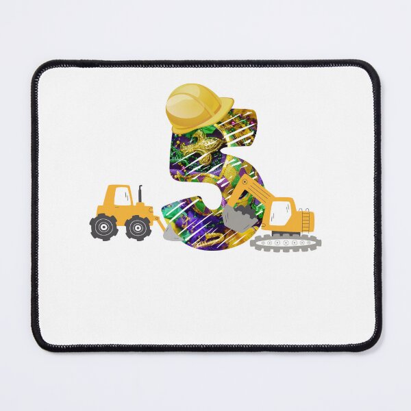 Item preview, Kids Mardi Gras Construction Truck Cute Vehicle Boys Kids Toddler designed and sold by Miumed.