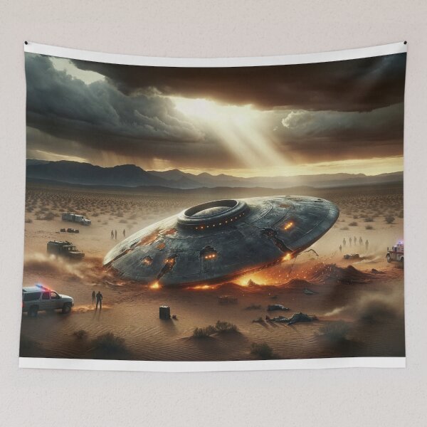 Item preview, The Roswell crash site  designed and sold by bradm50.