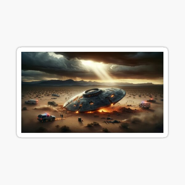 Item preview, The Roswell crash site  designed and sold by bradm50.