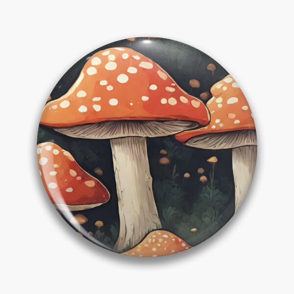 Item preview, Red Cap Mushrooms designed and sold by VassaliteCreate.