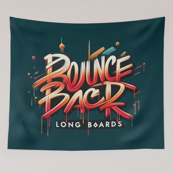 Item preview, Dripping graffiti logo designed and sold by BBLongboards.