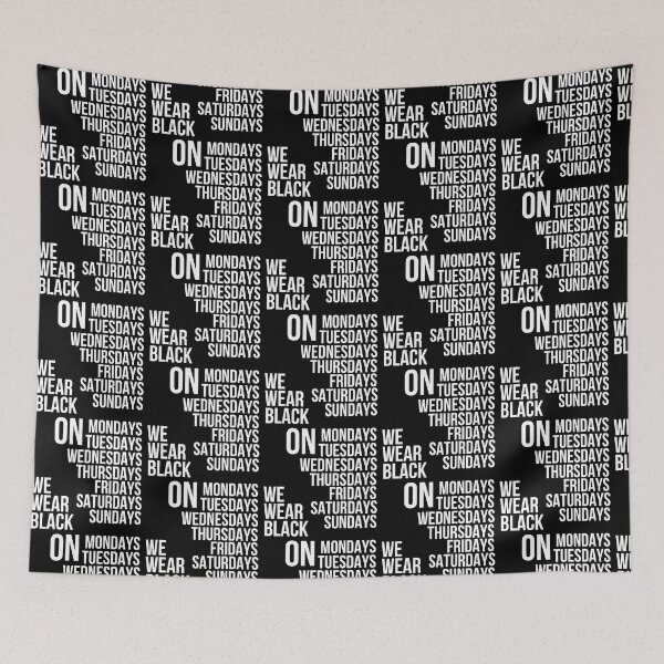 Item preview, On all days we wear black designed and sold by MayaTauber.