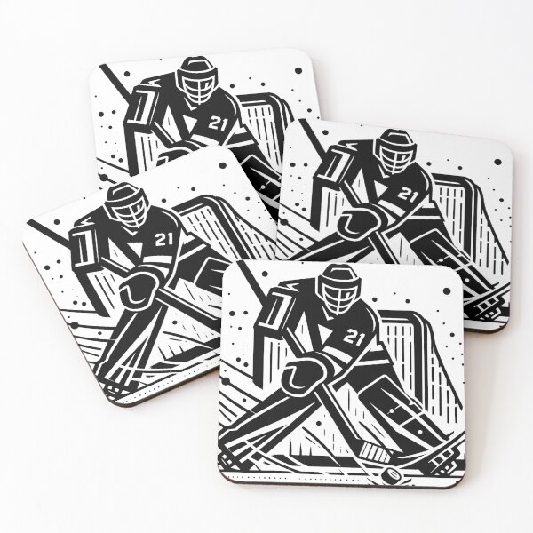 Item preview, Hookey (hockey) Player stops the ball allalal designed and sold by AdamMuranski.