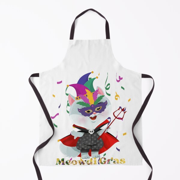 Artikelvorschau, Meowdi Gras Ragdoll Katze Kätzchen Maskerade Mardi Gras Perlen entworfen und verkauft von Miumed.