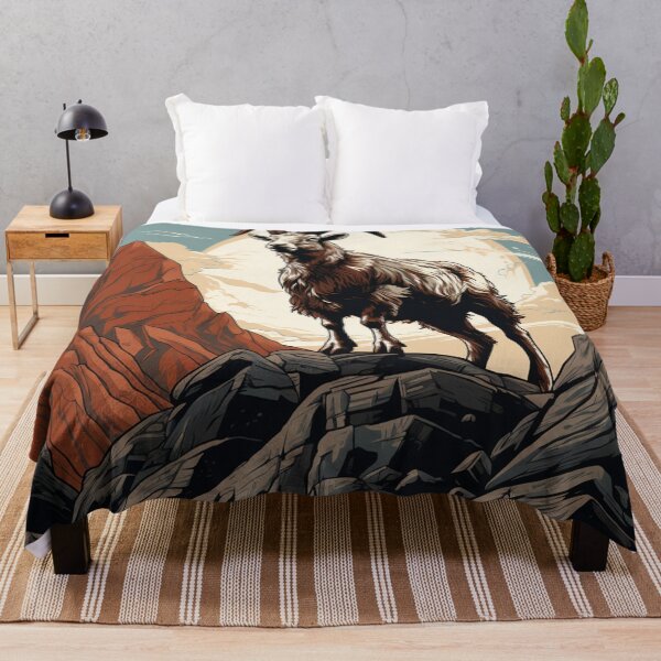 Item preview, Summit Sovereign: The Mountain Goat's Dusk Vigil designed and sold by dungeonwarriors.