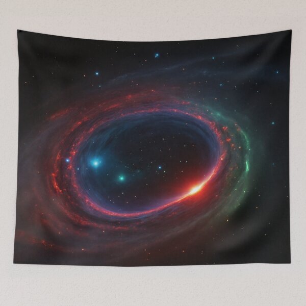 Item preview, Imaginary Colorful Black Hole designed and sold by LunarNebula.