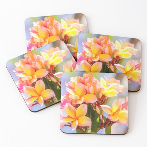 Item preview, Fresh Frangipani with Light Leaks designed and sold by ppddesigns.