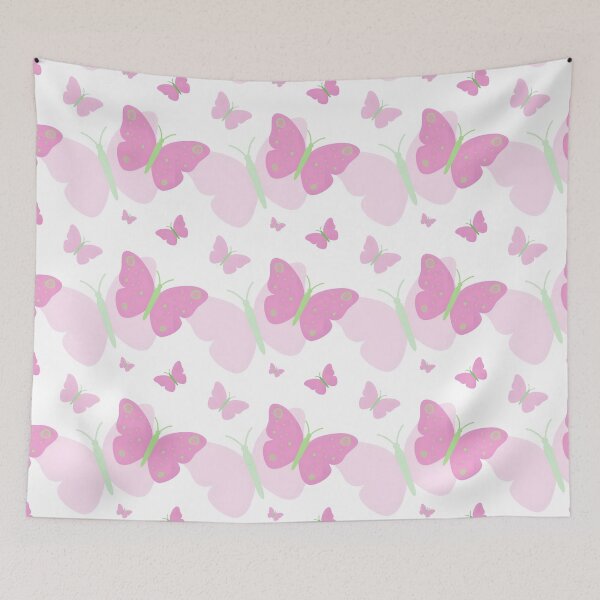 Item preview, Purple Butterflies - Words Find Wings - Repeating Pattern designed and sold by bumpyroadway08.