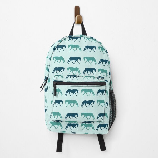 Item preview, Horses blue designed and sold by MonikaLauda.