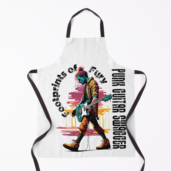 Item preview, Footprints of Fury: Punk Guitar Swagger designed and sold by Concept-Hub.