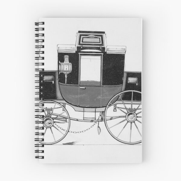 Item preview, Vintage Horse Carriage Illustration (1877) designed and sold by BravuraMedia.