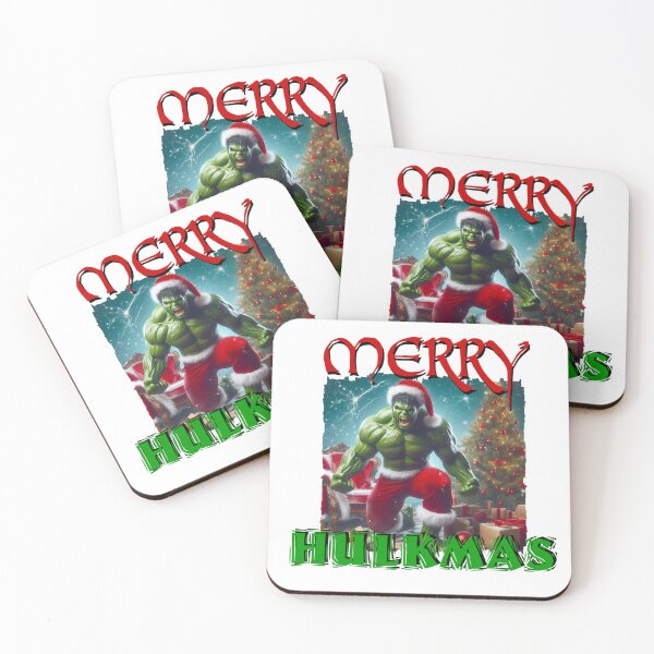 Item preview, MERRY HULKMAS AND A SMASHING NEW YEAR!! designed and sold by Flodgewokka.