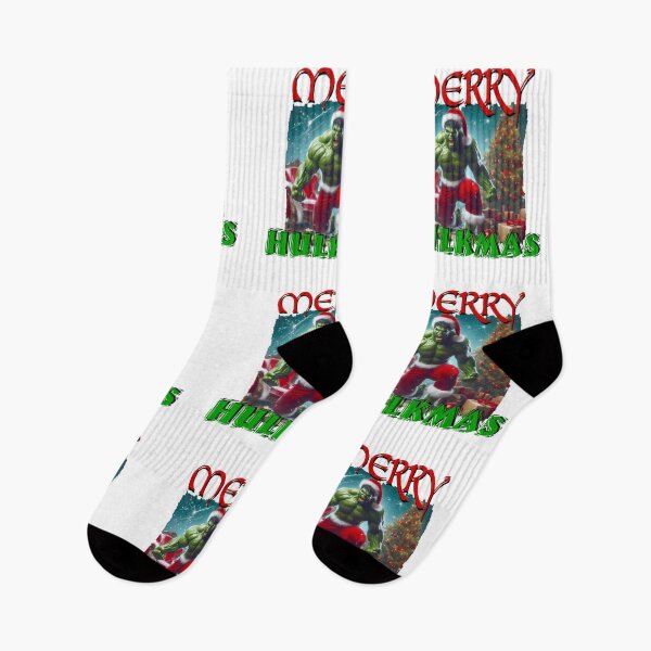 Item preview, MERRY HULKMAS AND A SMASHING NEW YEAR!! designed and sold by Flodgewokka.