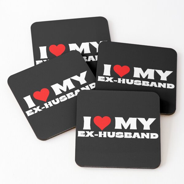 Item preview, I Love My Ex Husband designed and sold by Itsheartshop.