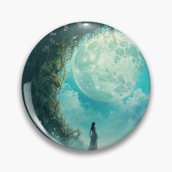 Item preview, Floral Moon Portal designed and sold by LemurianPortals.