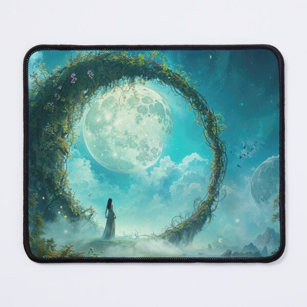 Item preview, Floral Moon Portal designed and sold by LemurianPortals.