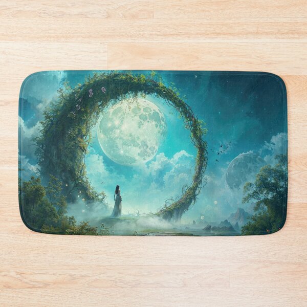 Item preview, Floral Moon Portal designed and sold by LemurianPortals.