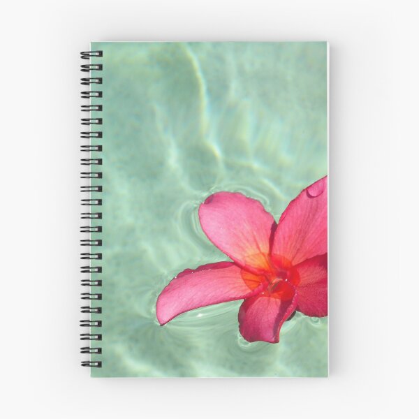 Artikelvorschau, Schwimmender roter Frangipani entworfen und verkauft von ppddesigns.