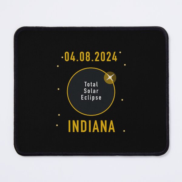 Item preview, Total Solar Eclipse 2024 Indiana designed and sold by ZapTeesDesign.