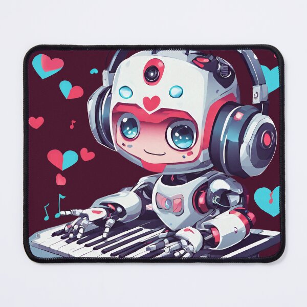 Item preview, Cute Robot musician  designed and sold by Tassabongkot.