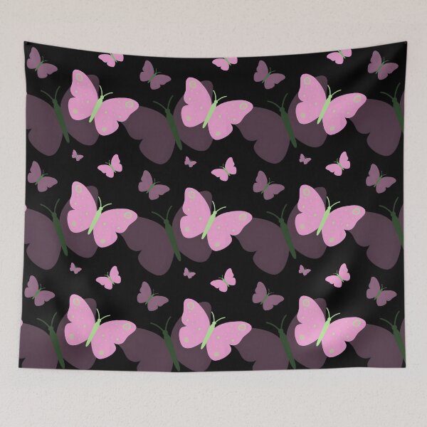 Item preview, Purple Butterflies - Words Find Wings - Repeating Pattern designed and sold by bumpyroadway08.