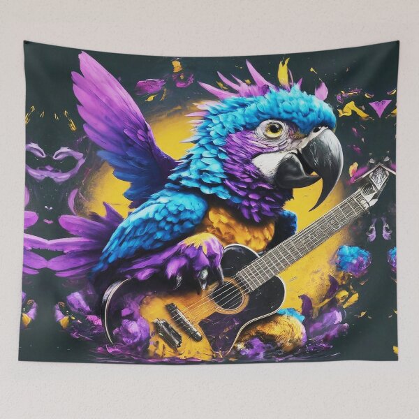 Item preview, Guitarist parrot designed and sold by Artbellachi.