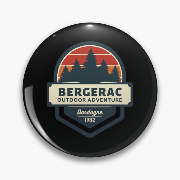 Artikelvorschau, Bergerac Outdoor Adventure 1982 Retro-Outdoor-Design entworfen und verkauft von RetroDesignsNW.