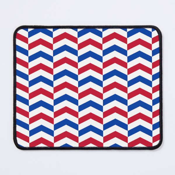 Item preview, White Blue Red Netherlands Tricolor Zigzag Vertical Stripe Dutch Language Tulip Field Artistic Heritage Pattern designed and sold by PenguinForests.