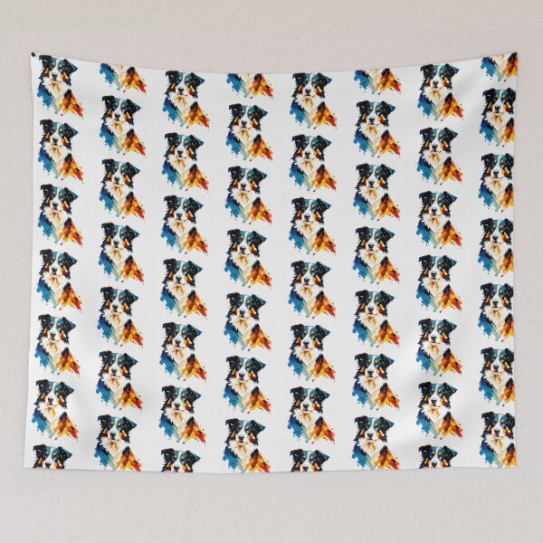 Item preview, Cute Border collie dog breed pet animal watercolor  designed and sold by Animalpetslover.