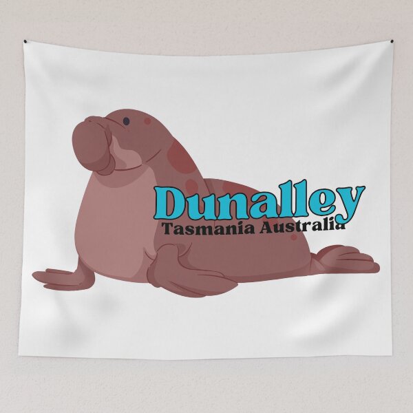 Item preview, Dunalley - home of Neil the Seal! designed and sold by Candy Jubb.
