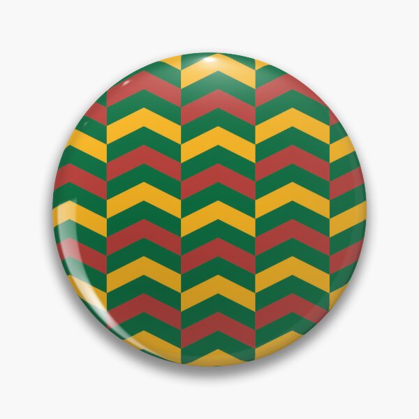 Item preview, Green Yellow Red Lithuania Tricolor Vertical Stripe Zigzag Line Lithuanian Language Proud Culture Flag Pattern designed and sold by PenguinForests.
