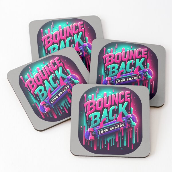 Item preview, Dripping neon paint logo designed and sold by BBLongboards.