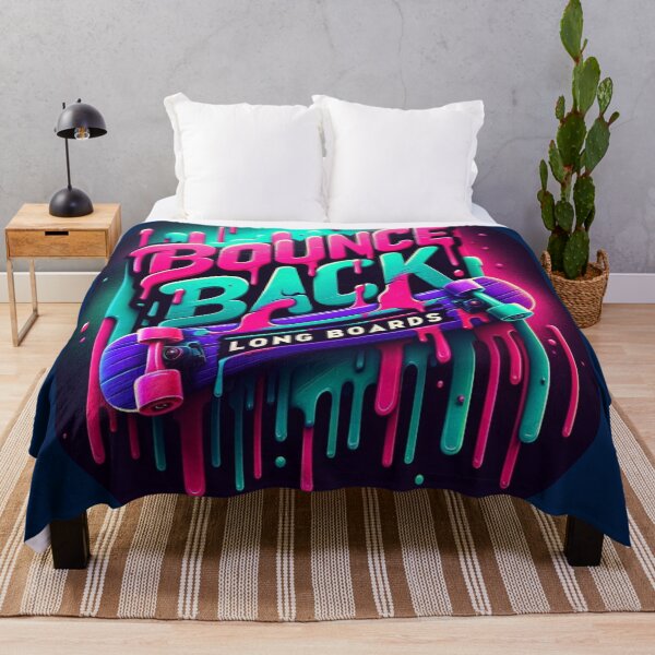 Item preview, Dripping neon paint logo designed and sold by BBLongboards.