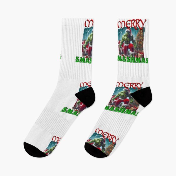 Item preview, MERRY HULKMAS AND A SMASHING NEW YEAR!! V2 designed and sold by Flodgewokka.
