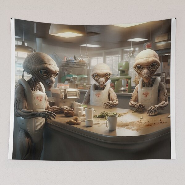 Item preview, Alien Restaurant 2 designed and sold by AstroRisq.
