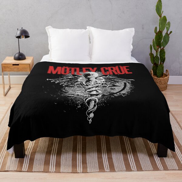 Motley Crue Throw Blankets for Sale Redbubble