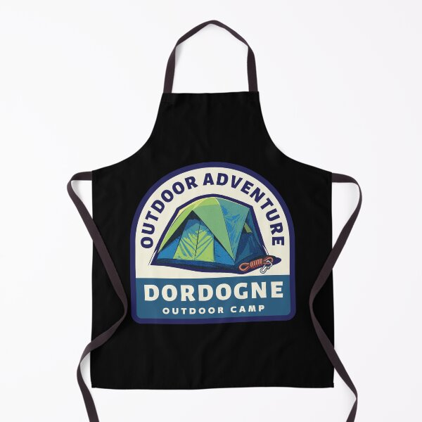 Item preview, Dordogne Outdoor Camp Adventure Retro Outdoors design designed and sold by RetroDesignsNW.