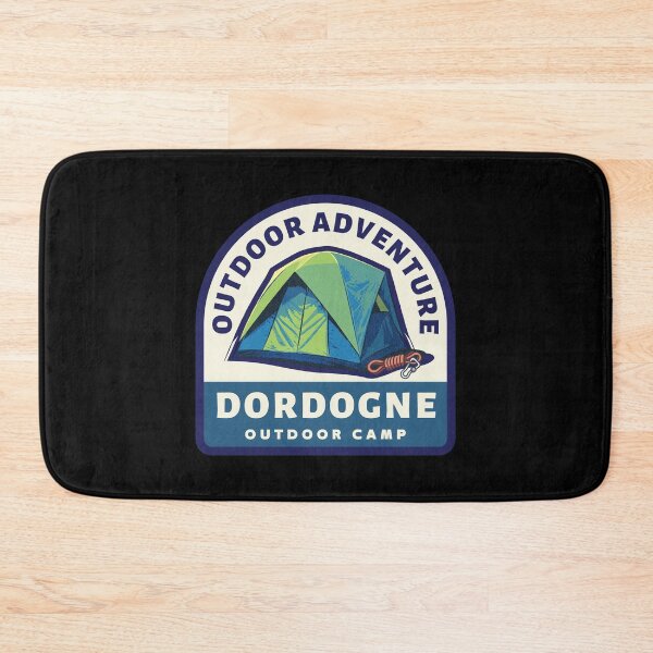 Item preview, Dordogne Outdoor Camp Adventure Retro Outdoors design designed and sold by RetroDesignsNW.