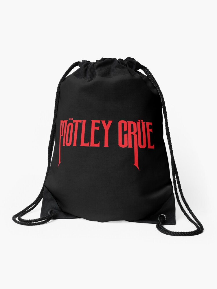 Thumbnail 1 of 3, Drawstring Bag, Red stright crues designed and sold by schultzvelva.