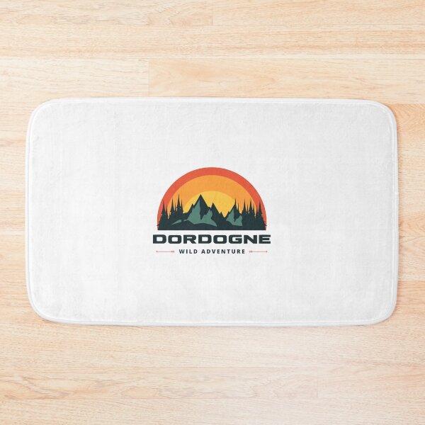 Item preview, Dordogne Wild Adventure Retro Outdoors design designed and sold by RetroDesignsNW.