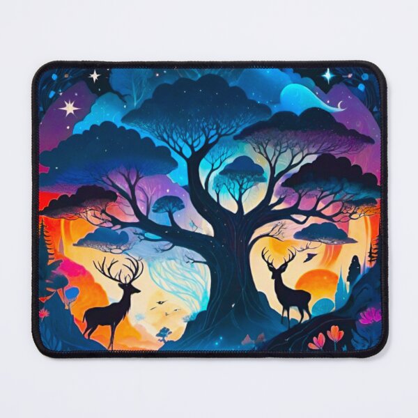 Item preview, Deer During Sunset designed and sold by Ethereal-Canvas.