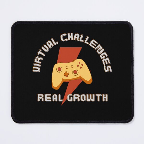 Item preview, Vırtual Challenges, Real Growth - Gamer - Gift  designed and sold by DesignsOfEva.